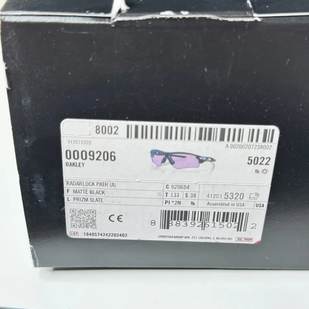 Oakley Men’s OO9206-9438 RadarLock Path (Low Bridge Fit) Sunglasses